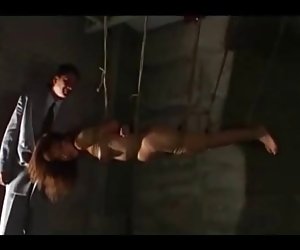 Shibari gebunden mit asiatischen Seile